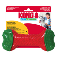 KONG Holiday CoreStrength Bone - velikost M/L: D 17,7 x B 8,2 cm