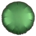 Balónek foliový - Saténově zelený 43 cm