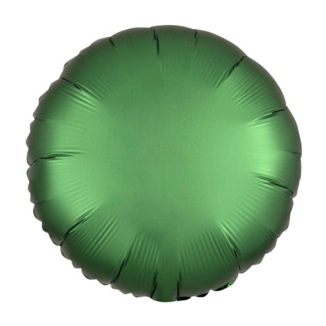 Balónek foliový - Saténově zelený 43 cm EPEE Czech