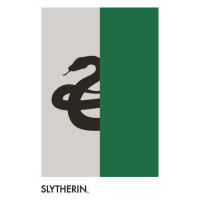 Umělecký tisk Harry Potter - Slytherin, 26.7 × 40 cm