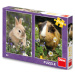 KRÁLÍČEK A MORČE 2x48 Puzzle FSC MIX (381681)