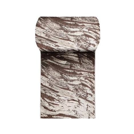 Běhoun koberec Panamero 13 hnědý v šíři 100 cm