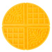 Waffle podložka k olizování - Ø 19,5 x V 1 cm
