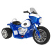 mamido Dětská elektrická motorka modrá