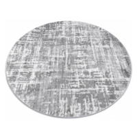 Koberec MEFE kruh 8722 vintage šedý/bílý