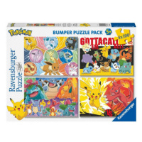 Pokémon Puzzle Ravensburger - 4x100 dílků