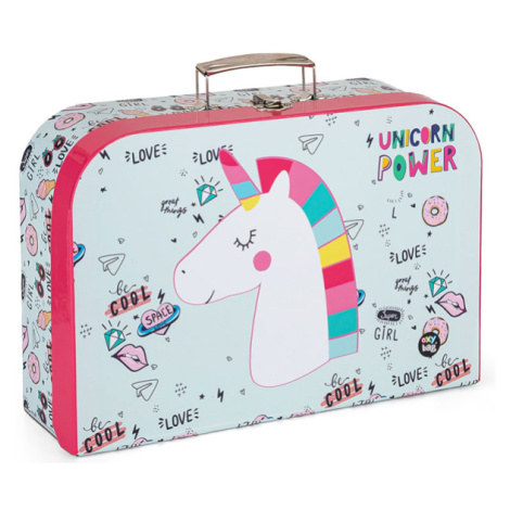 Dětský lamino kufřík - 34 cm - Unicorn Love Karton P+P