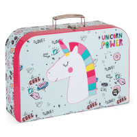 Dětský lamino kufřík - 34 cm - Unicorn Love