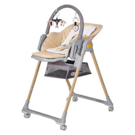 Kinderkraft Select Židlička jídelní Lastree Wood, Premium