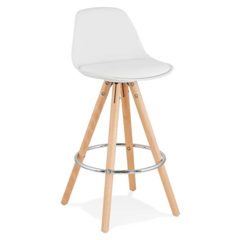 Bílá barová židle Kokoon Anau, výška sedu 64 cm KoKoon Design