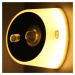 Carpyen LED nástěnné světlo Zoom, bodovka USB výstup černá