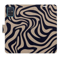 iSaprio Flip pouzdro Zebra Black 02 pro Samsung Galaxy A51