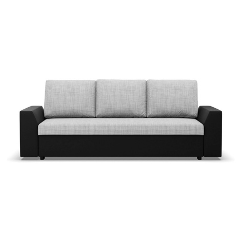 Rozkládací pohovka PAUL látka v kombinaci s eko-kůží