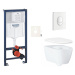 Závěsný wc set do lehkých stěn / předstěnová montáž GROHE Essence SIKOGRSESSASH0