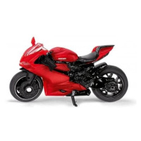 Siku Motorka červená Ducati Panigale 1299 model kov 1385