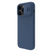 Nillkin CamShield Silky Magnetic silikonové pouzdro na iPhone 14 PRO MAX 6.7" Blue MagSafe