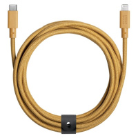 Native Union Belt Cable (USB-C – Lightning) 3 m béžový