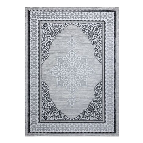 Kusový koberec Gloss 8490 52 Ornament ivory/grey FOR LIVING
