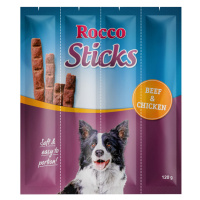 Výhodné balení: Rocco Sticks - hovězí a kuřecí 3 x 12 kusů (360 g)
