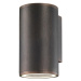 NOVA LUCE venkovní nástěnné svítidlo NODUS antický hnědý hliník skleněný difuzor GU10 1x7W 220-2