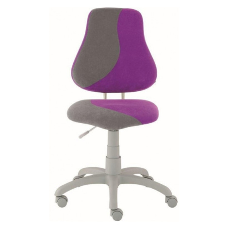 ALBA dětská rostoucí židle Fuxo S-line FUX0264 fialovo-šedá