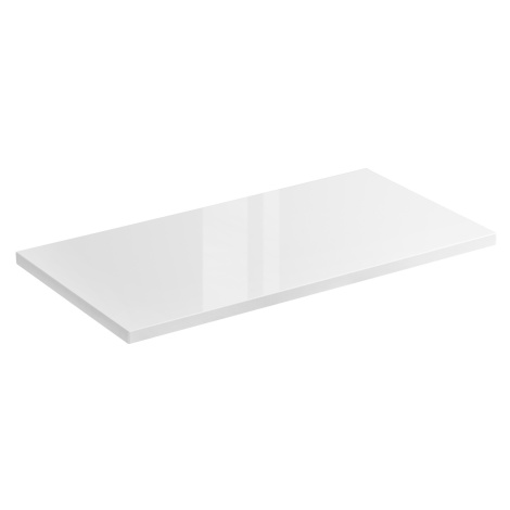 ArtCom Deska pod umyvadlo CAPRI White | bílý lesk Capri | bílá: Deska pod umyvadlo 890 - 60 cm