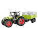 Stavebnice Traktor Claas Arion 660 s přívěsem 1:24 Rc Double E E685