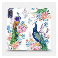 Flipové pouzdro na mobil Xiaomi Redmi Note 7 - MX08S Pávi