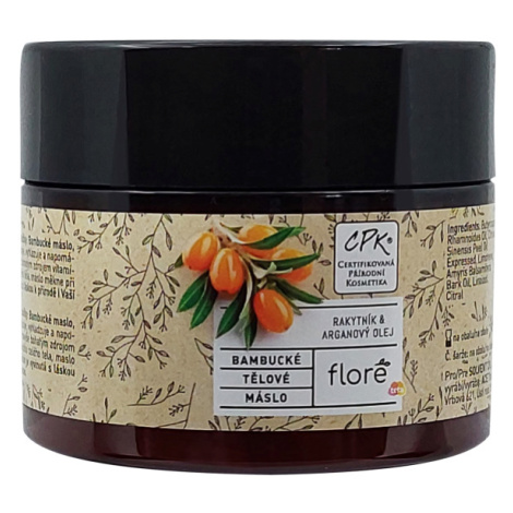 Floré Bambucké tělové máslo rakytník & arganový olej 150ml