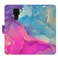 iSaprio flip pouzdro Colour Marble 02 pro Xiaomi Redmi Note 9