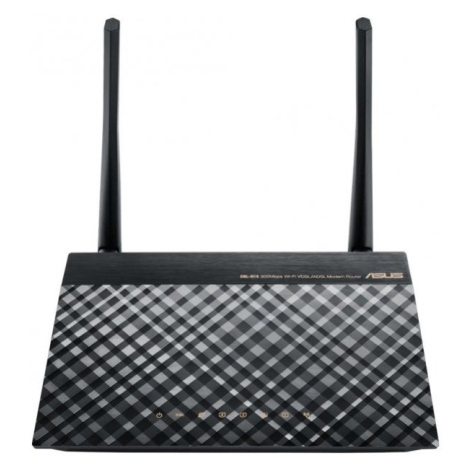 Bezdrátový router Asus DSL-N16 / 2,4 GHz / 4 LAN porty / černá Varianta: ivi1