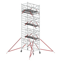 Altrex Široké pojízdné lešení RS TOWER 52, s plošinou Fiber-Deck®, délka 2,45 m, pracovní výška 