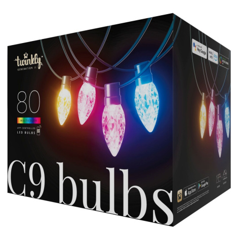 Twinkly C9 bulbs chytré žárovky 80 ks