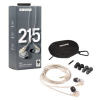 Shure SE215-EFS - In-Ear sluchátka Barva: Transparentní