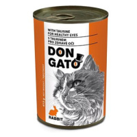 Don Gato Konzerva pro kočky s králičím 6 × 415 g