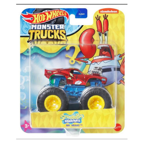 Mattel Hot Wheels Monster Trucks tematický truck HJG41 MR. Krabs