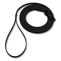 PafDog Ultralehké voděodolné stopovací vodítko ploché, 1 cm - černé