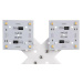 Light Impressions KapegoLED modulární systém Modular Panel II 2x2 24V DC 1,50 W 6300 K 74 lm 65 