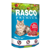 Krmivo Rasco Premium Sterilized hovězí s brusinkou a kapucínkou 0,4kg