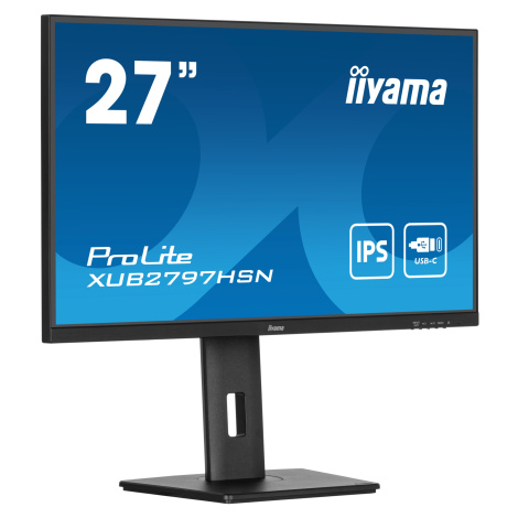 Monitor iiyama ProLite XUB2797HSN-B1 27 Ips Led 1ms 100Hz /hdmi Dp