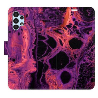 iSaprio flip pouzdro Abstract Dark 02 pro Samsung Galaxy A13 / A13 5G