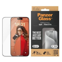 PanzerGlass Apple iPhone 15 Pro s instalačním rámečkem