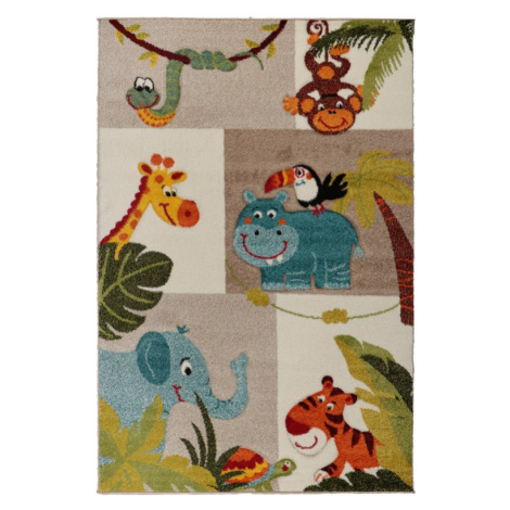 Dětský kusový koberec Jasper Kids 21620-760 | béžový Typ: 160x230 cm