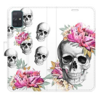 iSaprio Flip pouzdro Crazy Skull pro Samsung Galaxy A71