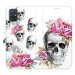 iSaprio Flip pouzdro Crazy Skull pro Samsung Galaxy A71