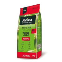 Nativia Active - Beef & Rice 15 kg