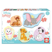 Baby puzzle Disney zvířata 2, 5v1