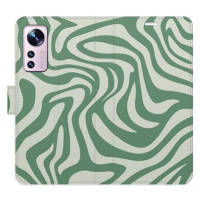 iSaprio Flip pouzdro Zebra Green 02 pro Xiaomi 12 / 12X