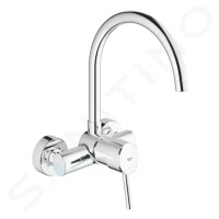 GROHE Concetto Páková dřezová baterie, chrom 32667001