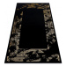 Dywany Łuszczów Kusový koberec Gloss 408C 86 glamour black/gold - 140x190 cm